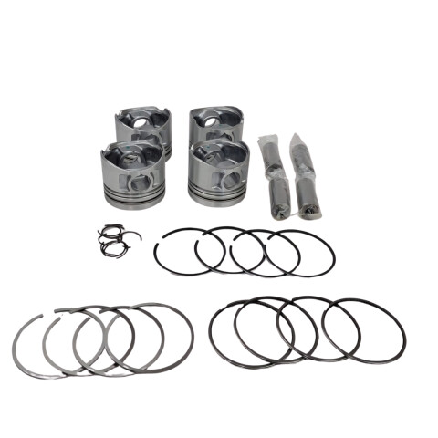 JUEGO DE PISTONES 0.50 MM GOL G3 / G4 1.9D / CADDY / POLO 1.9D CON AROS Juego De Pistones 0.50 Mm Gol G3 / G4 1.9d / Caddy / Polo 1.9d Con Aros