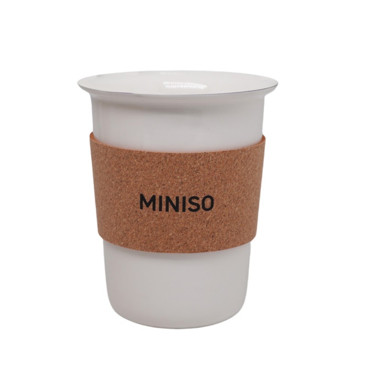 Vaso cerámica Wood 150ml - blanco 