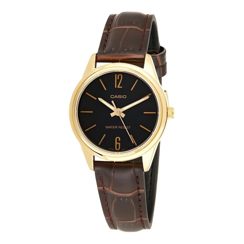 Reloj Análogo Casio LTP-V005GL-1BUDF Resistente Al Agua Reloj Análogo Casio LTP-V005GL-1BUDF Resistente Al Agua