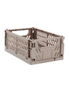 Cesta MILAS A16xL25xA10cm plegable gris Cesta MILAS A16xL25xA10cm plegable gris