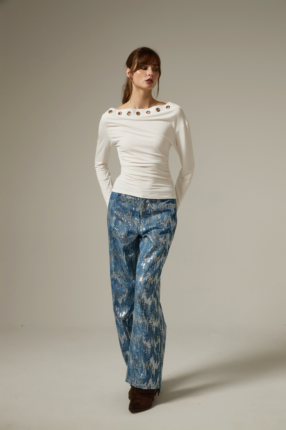 Remera Rivra Marfil / Off White