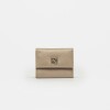 Billetera Ginger En Cuero Graneado Taupe