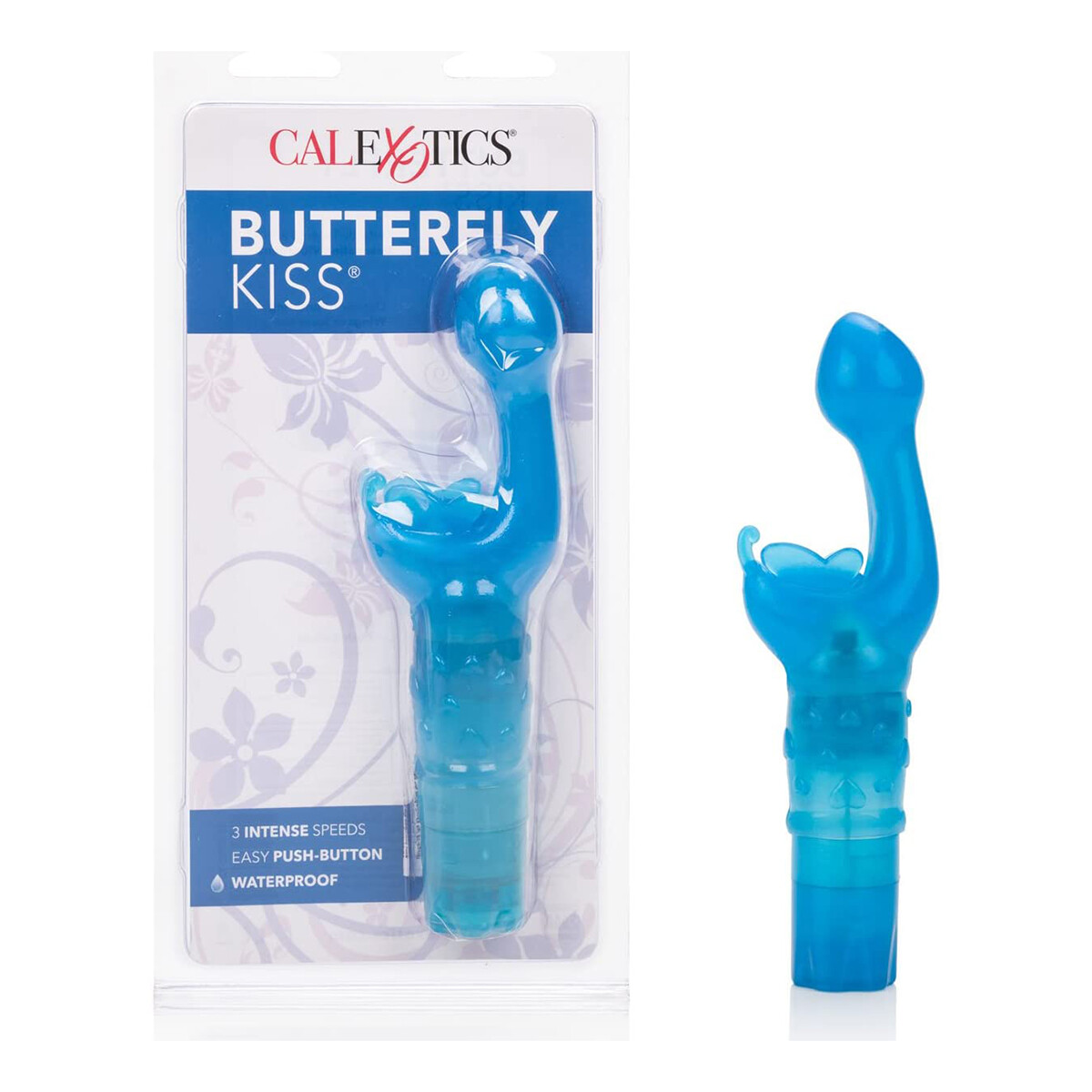 Butterfly Kiss Vibrador Azul 