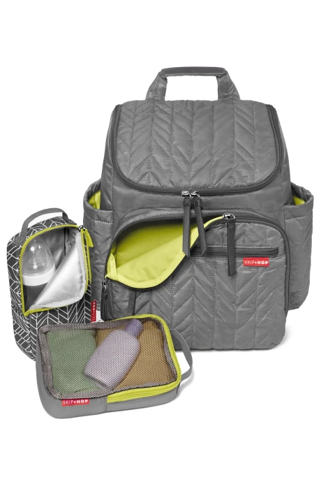Mochila maternal Forma, gris claro Mochila maternal Forma, gris claro