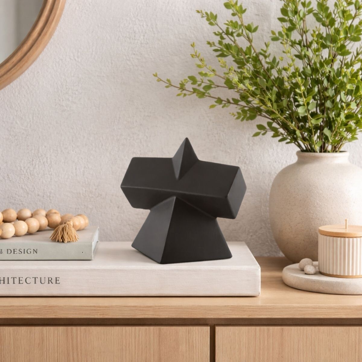 DECORACION STAR Negro 