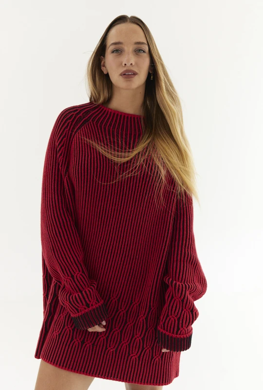 Sweater Twist Bordo
