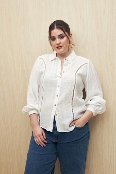CAMISA MAINA Blanco