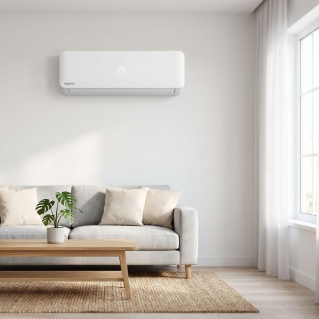 Aire Acondicionado Split HOGARON 12000 BTU On/Off Frío Calor Gas R32 Eco Compresor Rotativo Incluye 3M de Cañería de Cobre Aire Acondicionado Split HOGARON 12000 BTU On/Off Frío Calor Gas R32 Eco Compresor Rotativo Incluye 3M de Cañería de Cobre