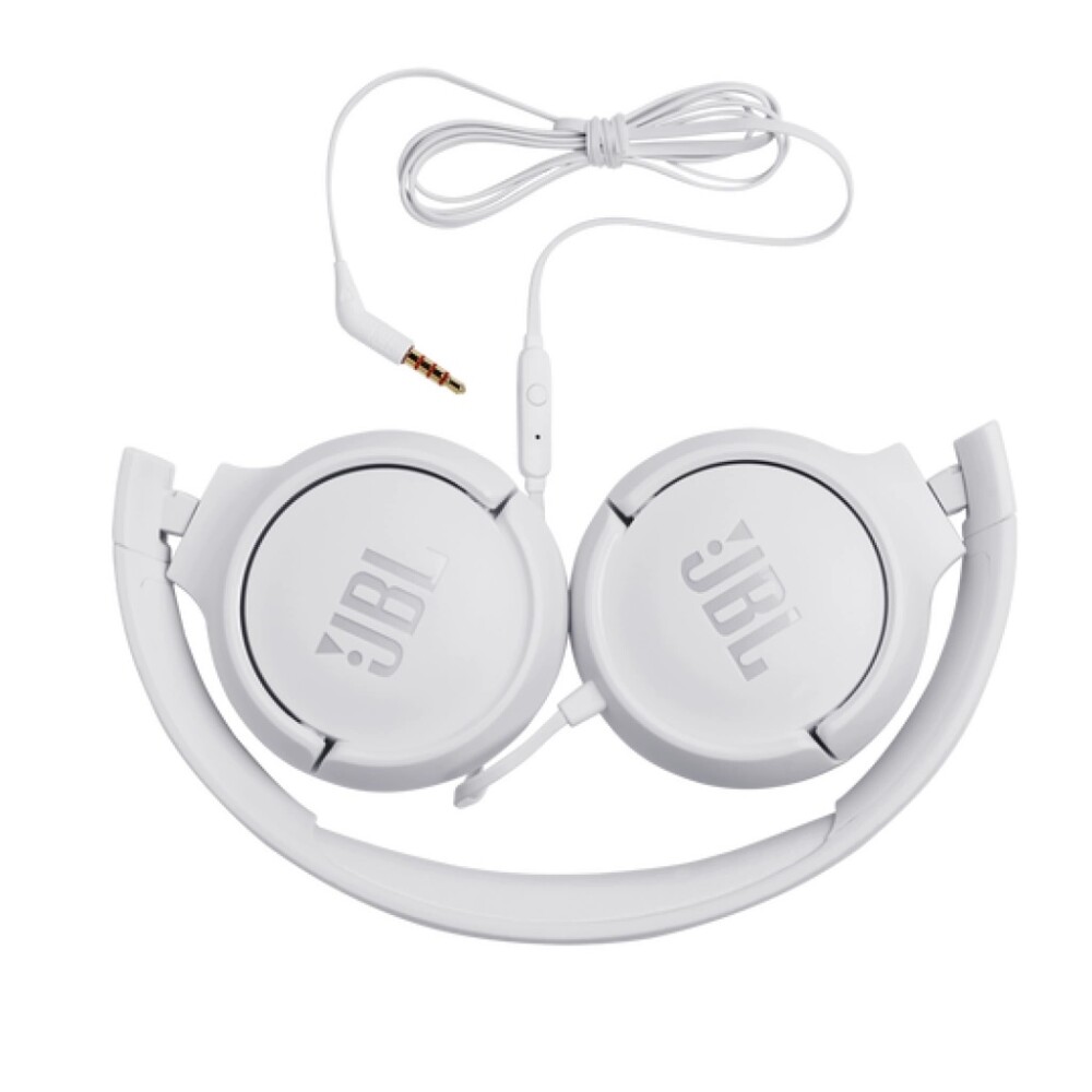 Auriculares JBL Tune 500 Blancos con Micrófono AUDIFONO JBL TUNE 500 BLANCO C/MICROFONO