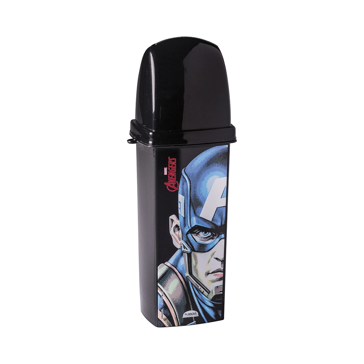 Portacepillo con Tapa 290ml - Capitán América 