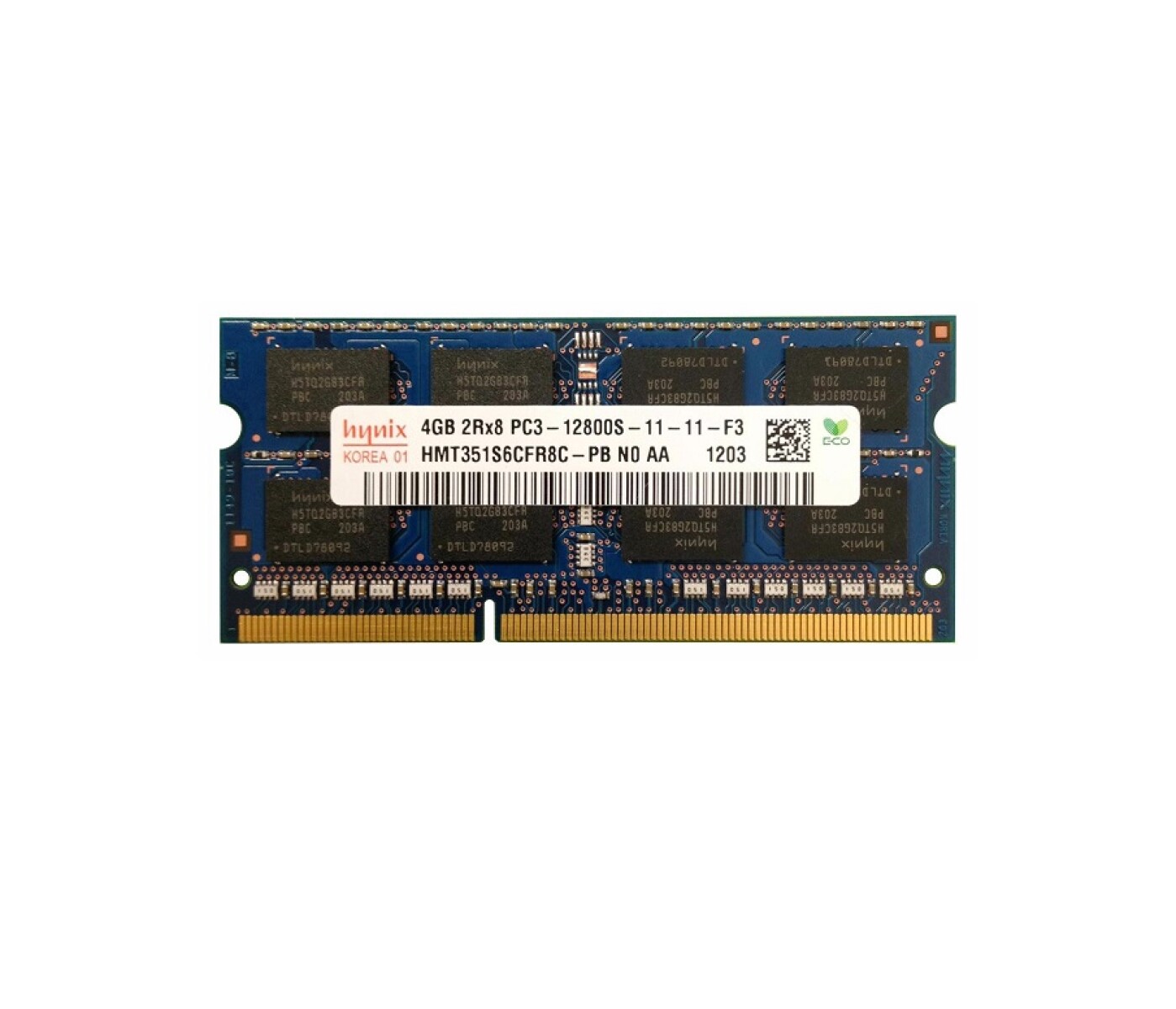 Memoria DDR3L 1600MHZ 4GB PC12800 Sodimm 