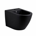 BIDET SUSPENDIDO NEGRO MATE HABITARE Bidet Suspendido Negro Mate Habitare