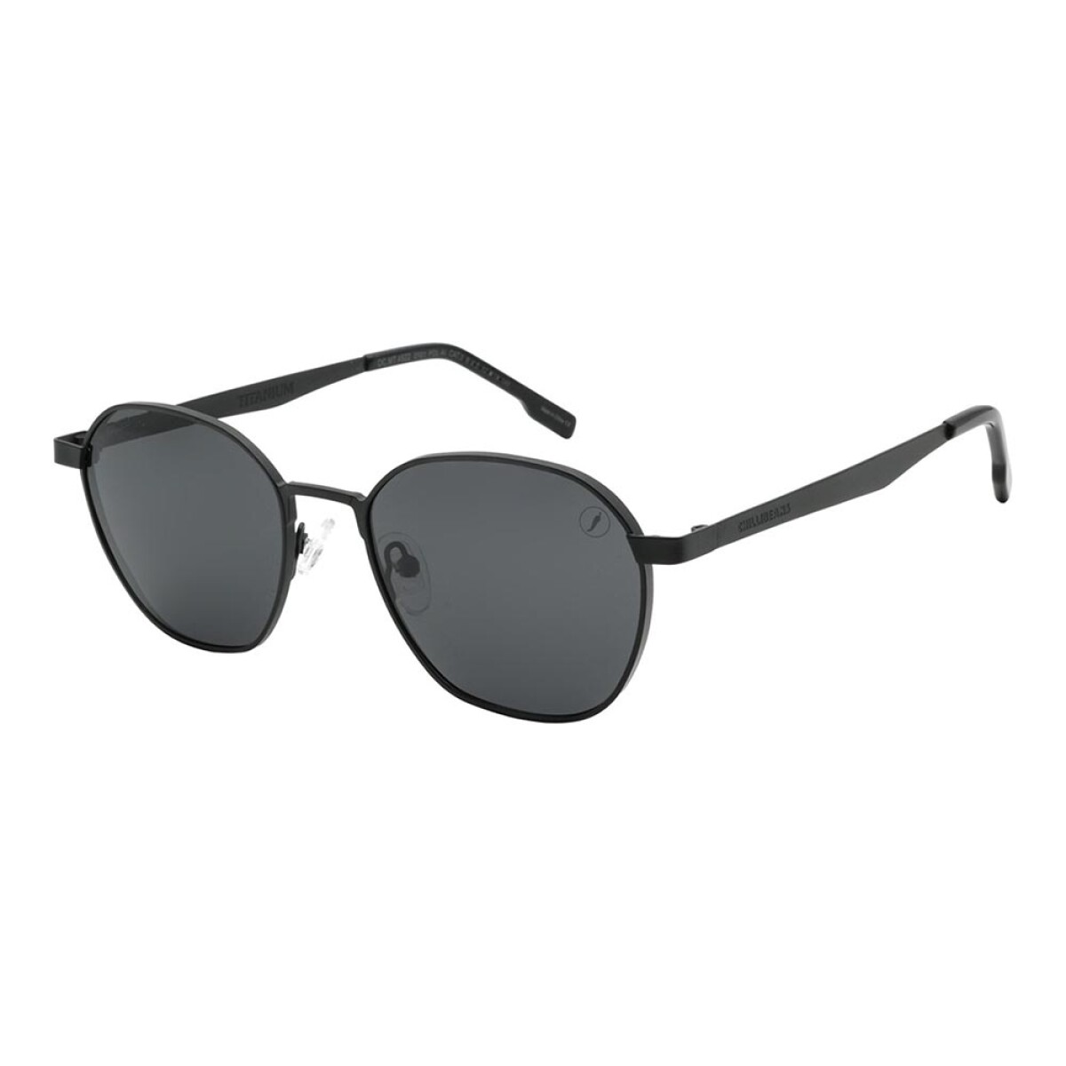 Lentes De Sol Ultralight Redondo De Acero Inoxidable 