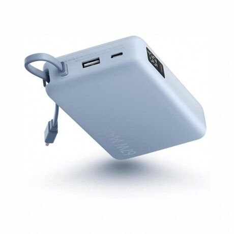 XIAOMI 67W POWER BANK 20000MAH (INTEGRATED CABLE) Cargador Portátil Power Bank XIAOMI 67W 20.000 mAh Cable Integrado - Ice Blue