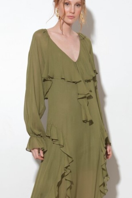 Vestido Molly Verde Oliva