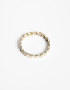 Pulseras Elásticas Metal Pulsera Elástica Biplating - Dorado