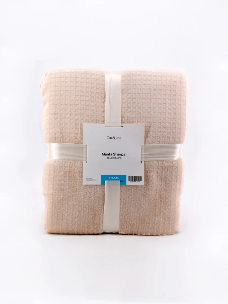 MANTA SHERPA 1 PLAZA BEIGE