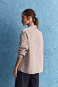 CAMISA DELFI Chocolate
