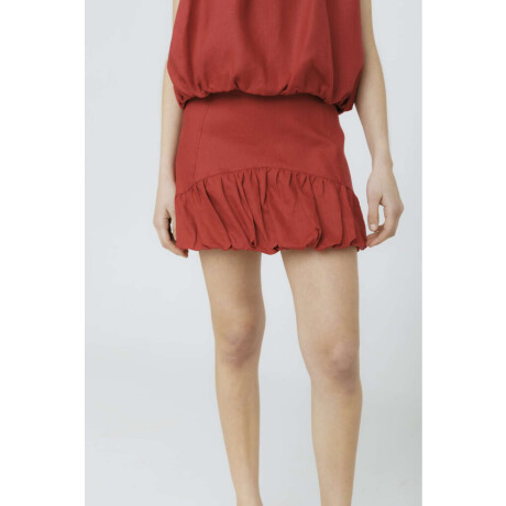 Pre Venta Falda Balloon Cherry