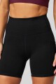 Short On-The-Go PowerHold High-Waisted 6" Mujer Black