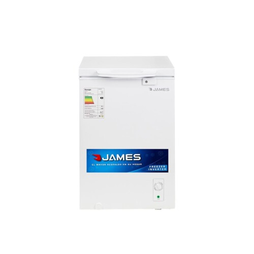 Freezer Horizontal Blanco 99 L - Modelo FHJ 100M INV - James Freezer Horizontal Blanco 99 L - Modelo FHJ 100M INV - James