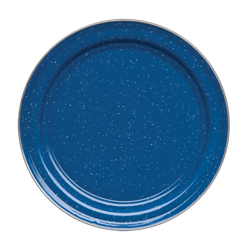 Plato Llano de Acero Vitrificado Cinsa – Color Azul PLATO LLANO ACERO VITRIFICADO AZUL CINSA
