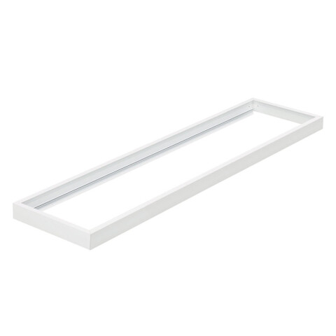 Marco alto blanco p/adosar panel LED de 1215X305mm IX2246