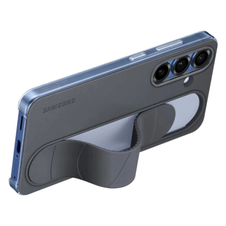 Funda Samsung Standing Grip Case con Soporte para Galaxy S25 Black