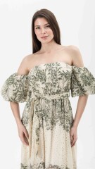 VESTIDO BRODERIE VERDE