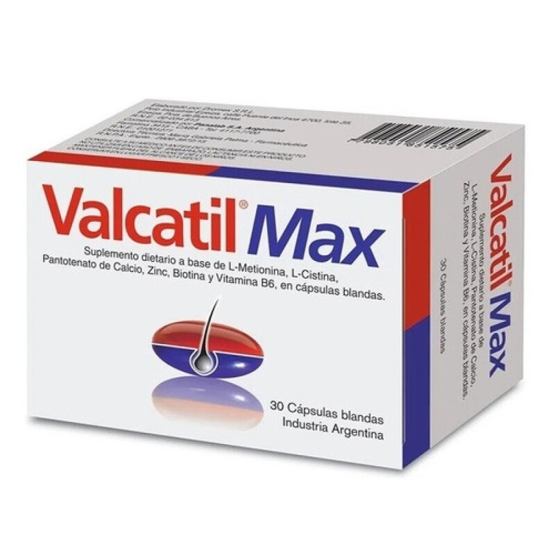VALCATIL MAX 30 CAP BLANDAS VALCATIL MAX 30 CAP BLANDAS