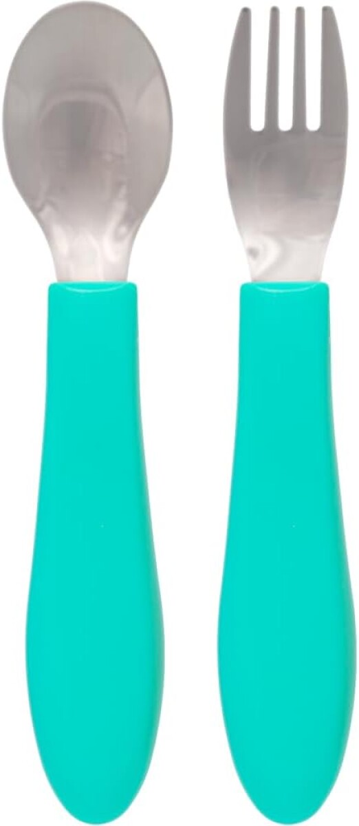 Set cubiertos metal ZOO BUBA - verde 