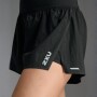 Short Running Aero Hi-Rise2-in-1 3InchShort Mujer Black/silver Reflective