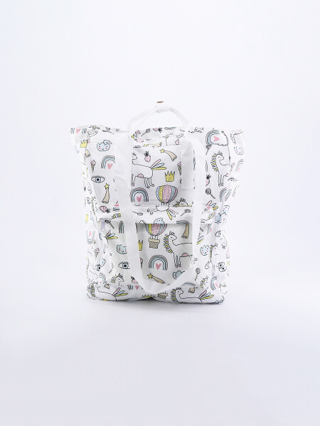 MOCHILA CASTILLO BLANCO