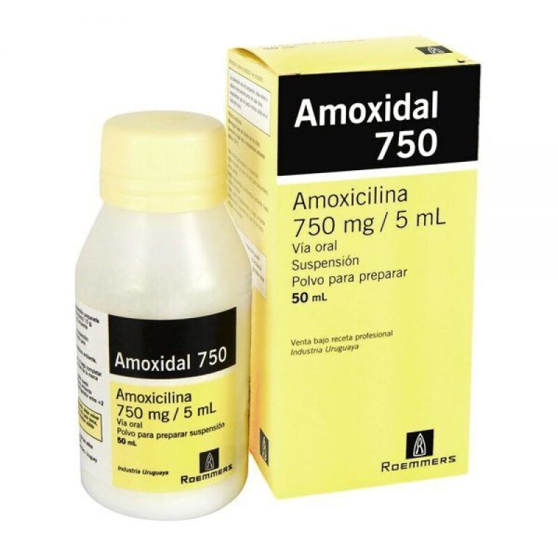 Amoxidal 750 suspension 100ml Amoxidal 750 suspension 100ml