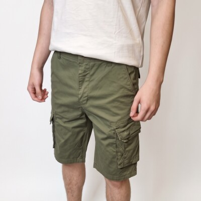 Bermuda Cargo Algodón V27 Green