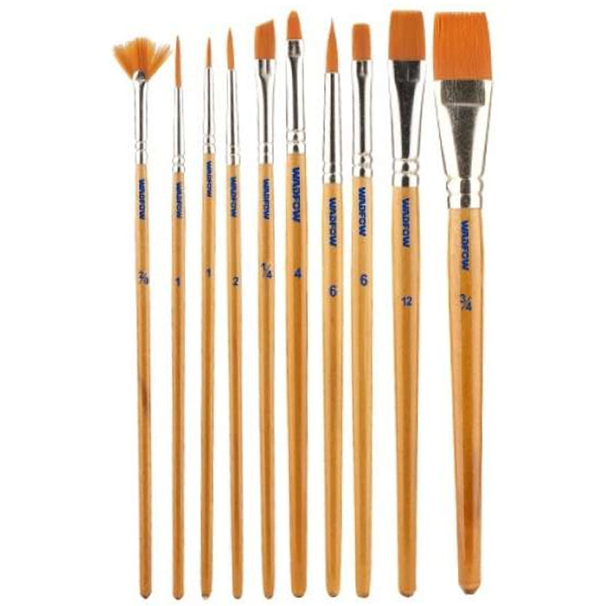 SET X10 PINCELES P/ ARTISTA WADFOW WXA1K10 