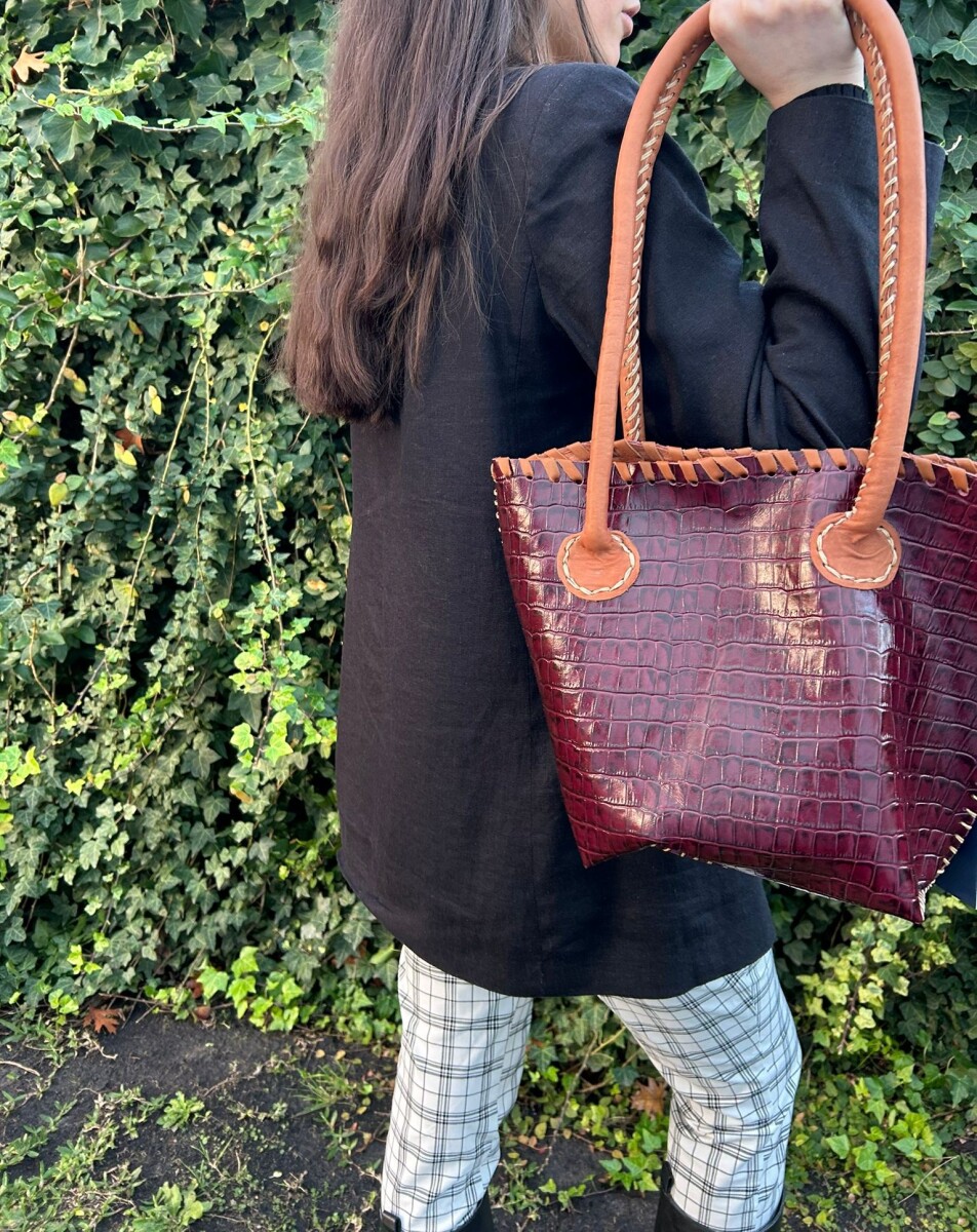 Medium Summer Bag - Bordeaux 