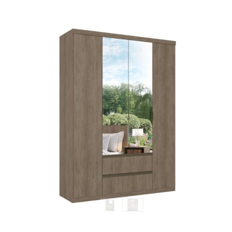ROPERO 4P NOBRE RUSTIC GLASS THB ROPERO 4P NOBRE RUSTIC GLASS THB
