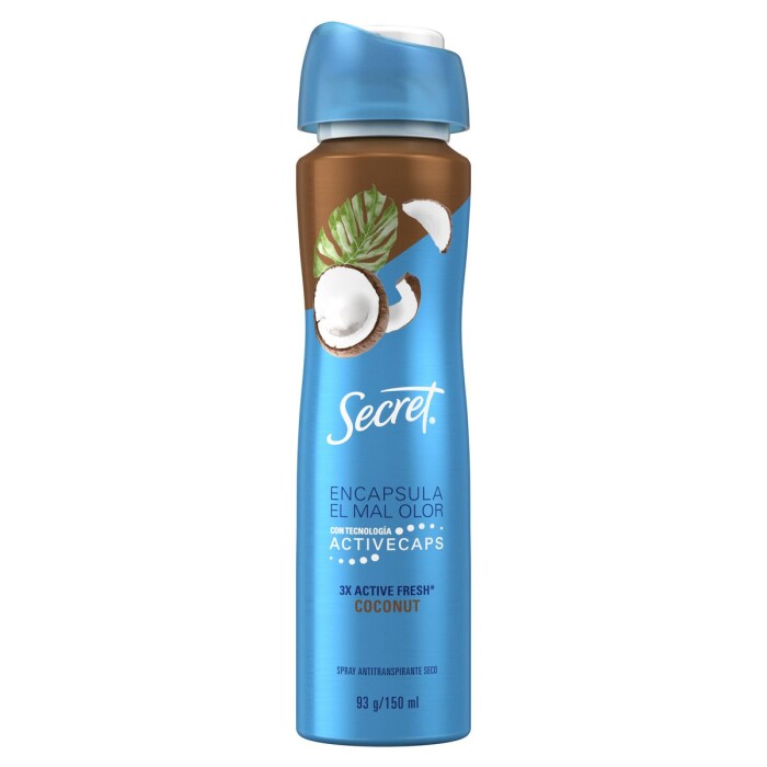 SECRET SPRAY COCONUT 93 Gr única