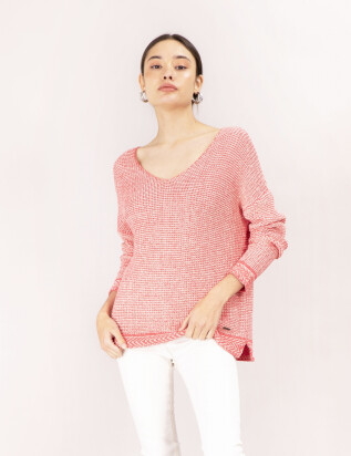 Sweater Sunset Coral