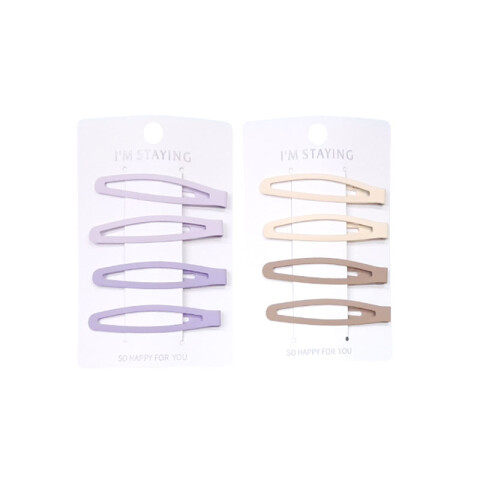 Broches pinzas de colores para el cabello 4pcs Broches Pinzas De Colores Para El Cabello 4pcs