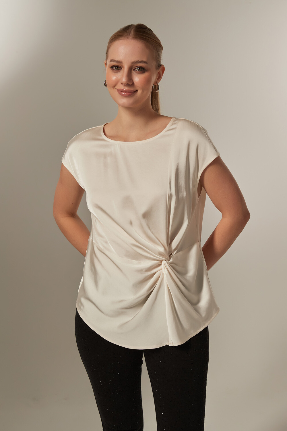 Blusa Aliayah Crudo / Natural