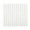 VELAS CONICAS X12 Blanco 27cm