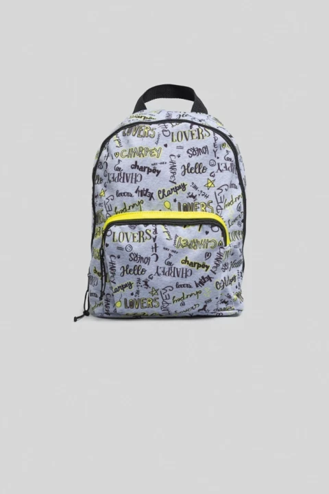Mochila Estampada - Gris Mochila Estampada - Gris