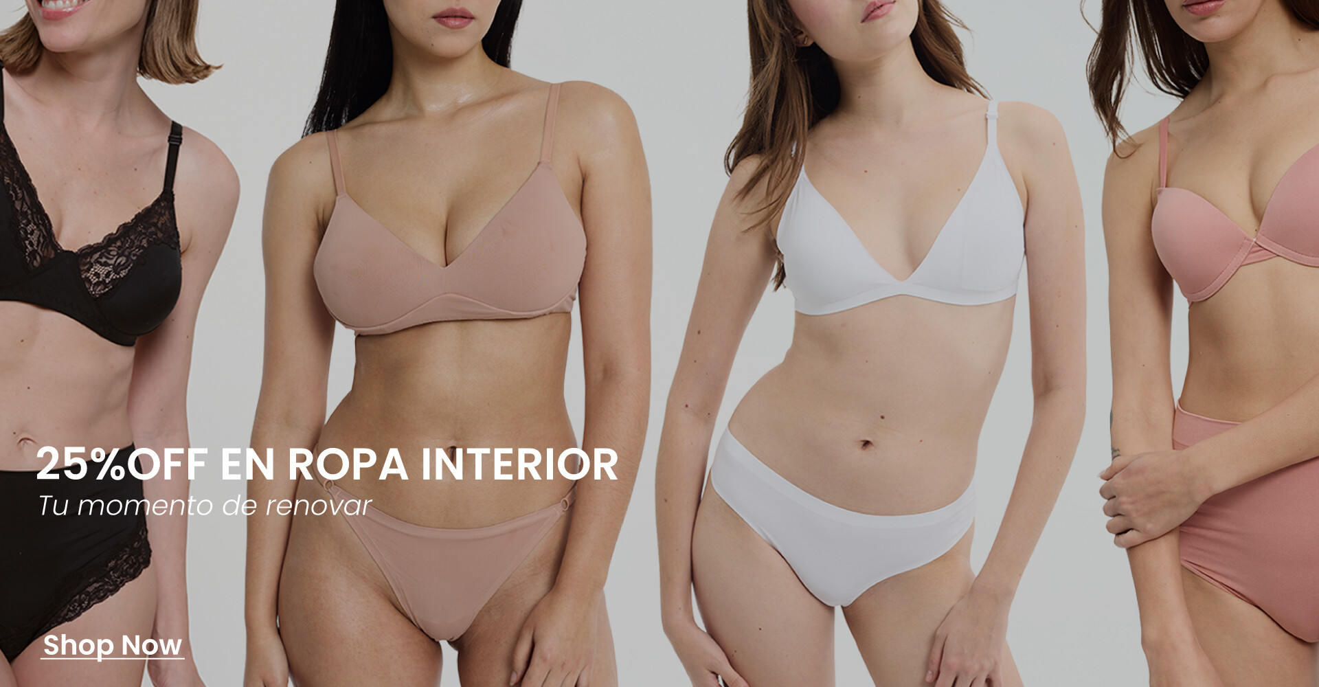 25% OFF ROPA INTERIOR