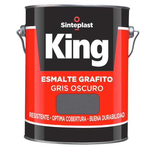 King Esmalte Grafito Oscuro