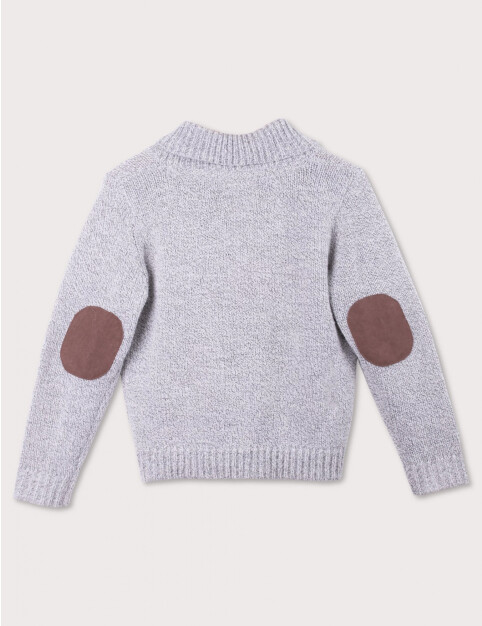 Sweater Burgos Boy Gris Melange