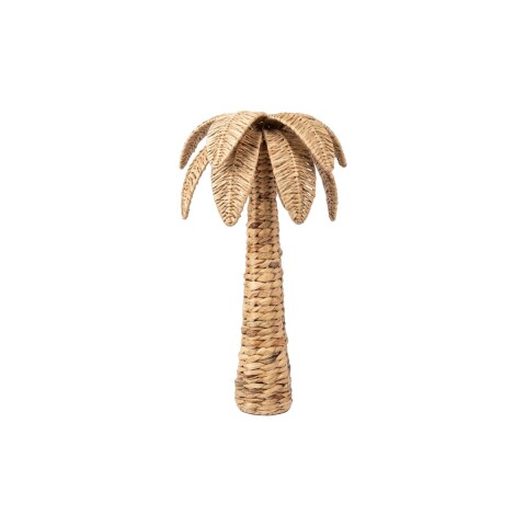 FIGURA PALMERA YUTE BEIGE Unica