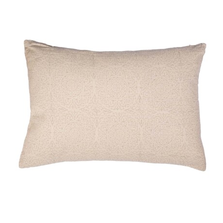 ALMOHADÓN GUADALEST 40*60 ALGODON BEIGE/GRIS