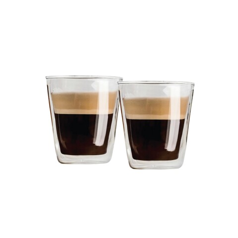 SET 2 VASOS DOBLE PARED 85ML VIDRIO VARENNA SET 2 VASOS DOBLE PARED 85ML VIDRIO VARENNA